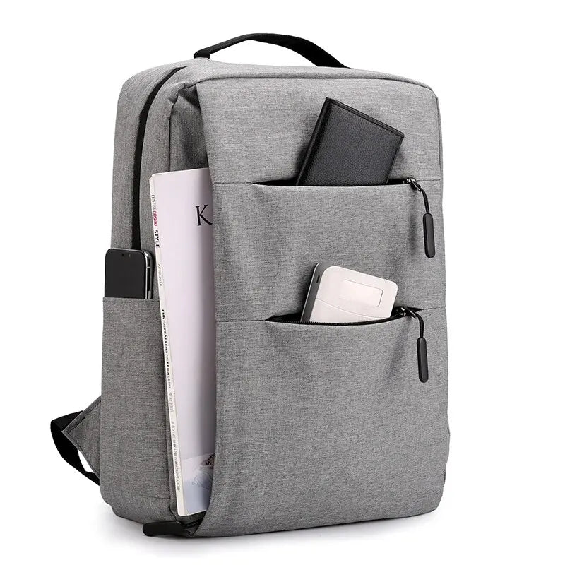 Multi Layer Zippered Laptop Bag, 13 Inches, 14 Inches, 15 Inches, Computer Backpack, Business Backpack, MEN'S AND WOMEN'S TRAVEL