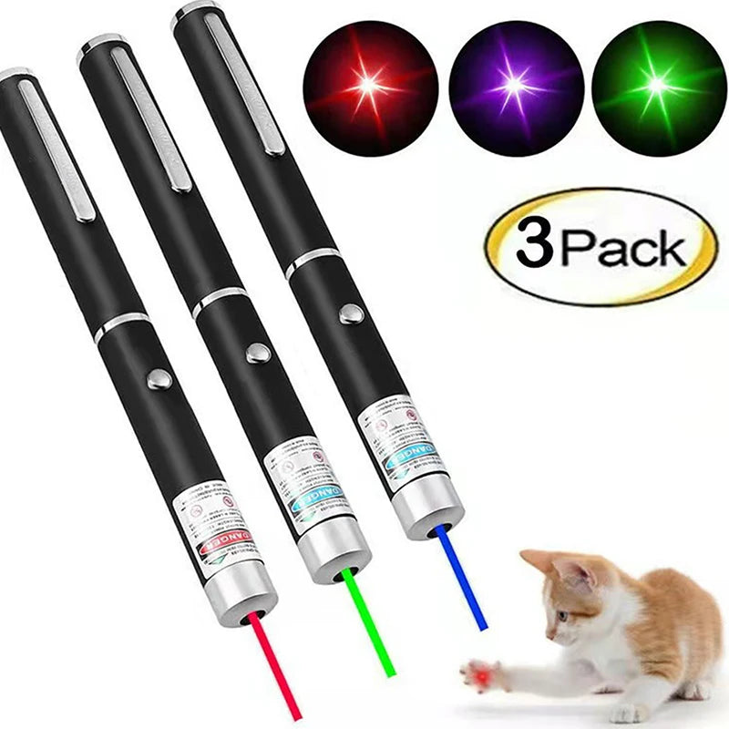 1/3pcs High-quality 5MW High Power Laser Pointer Three-color Laser Pointer Projection Teaching Demonstration Pen Hunting Optics